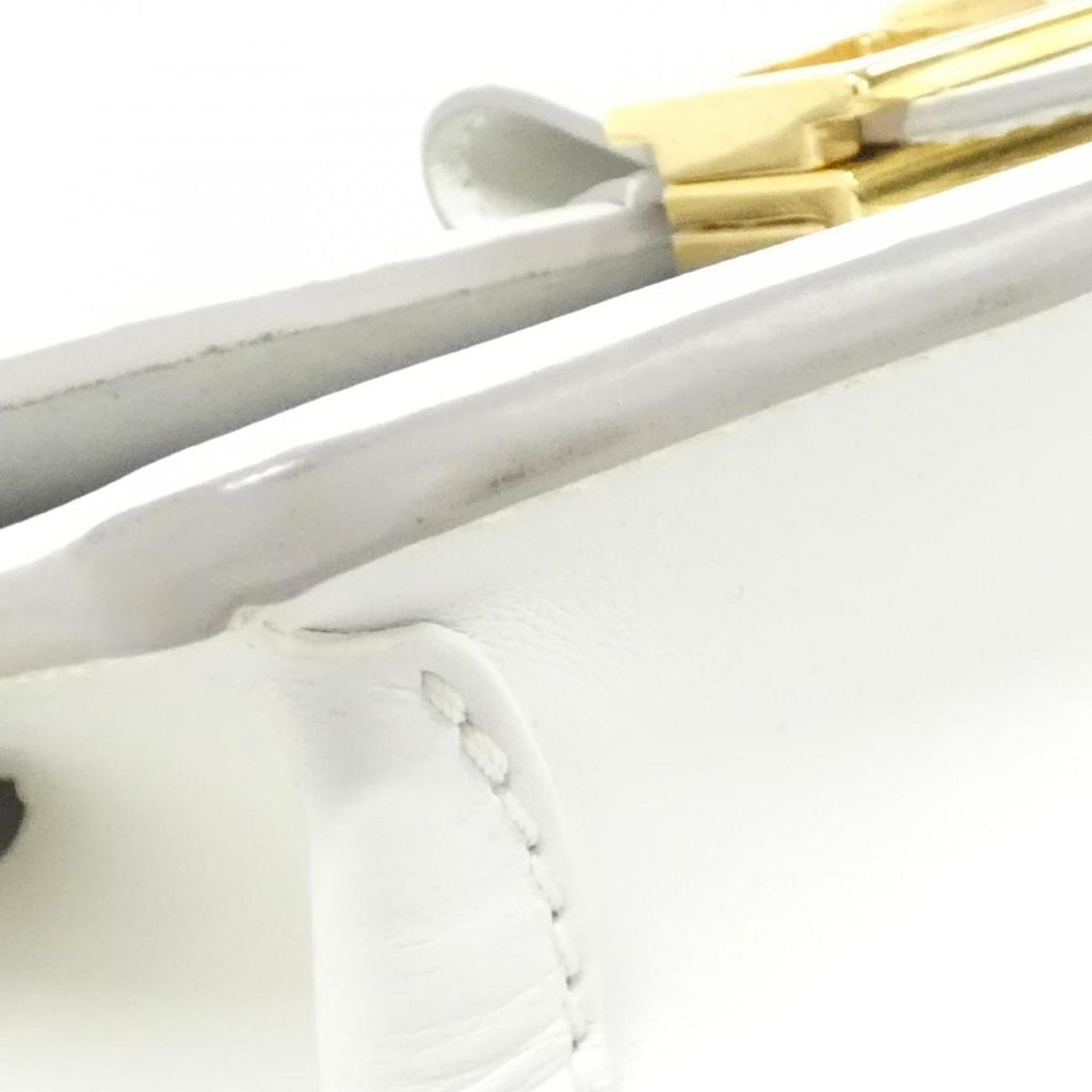 Louis Vuitton White Leather Shoulder Bag