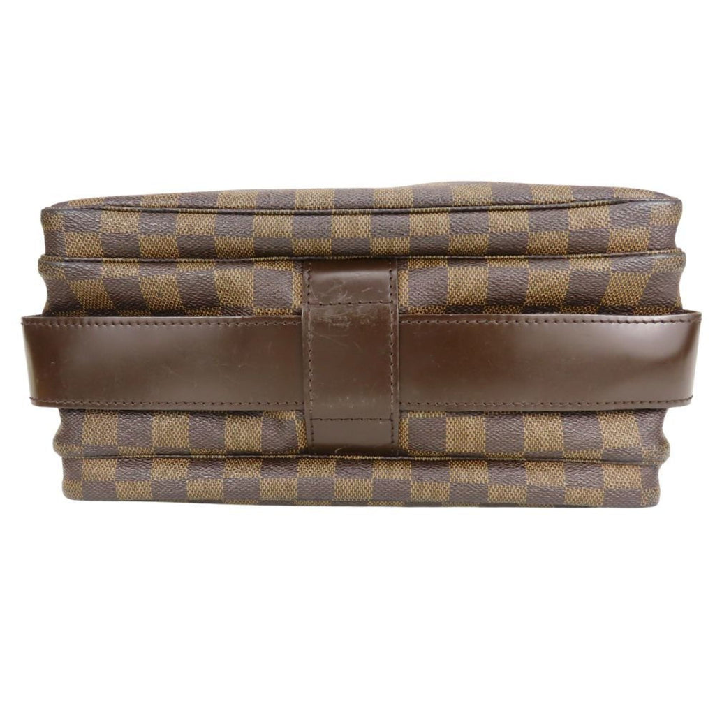 Louis Vuitton Brown Damier Canvas Ebene Damier Canvas Leather Shoulder Bag