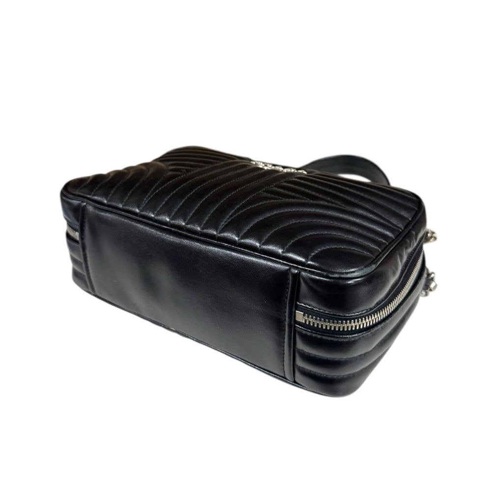 Prada Black Leather Shoulder Bag