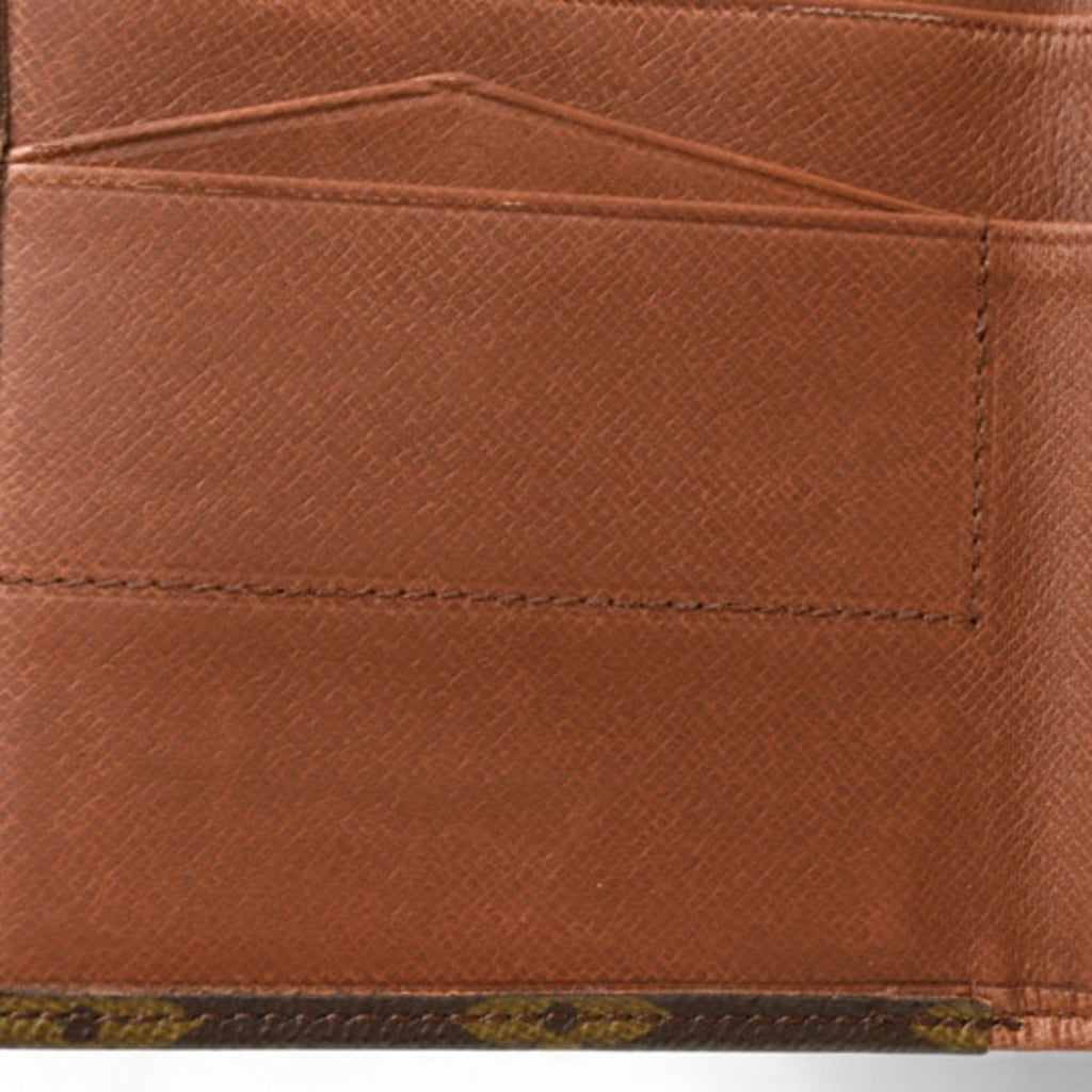 Louis Vuitton Brown Coated Canvas Wallet