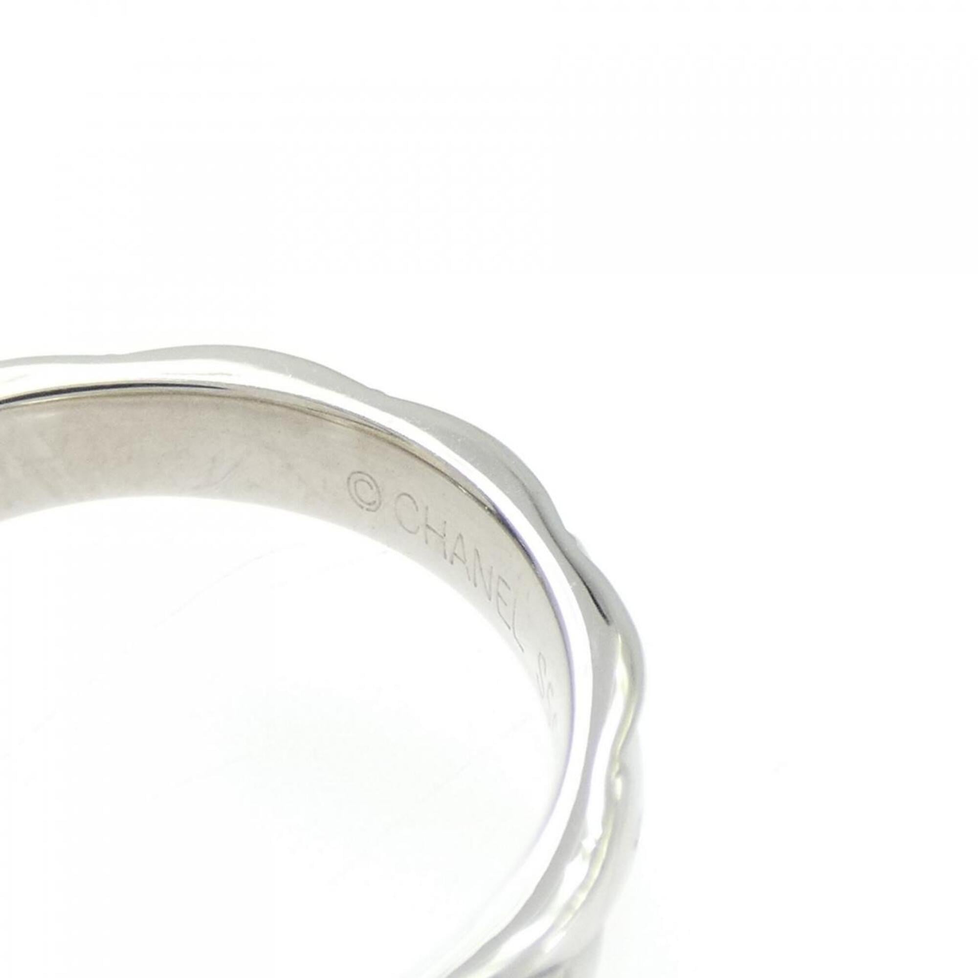 Chanel Matelasse Platinum 950 Band Ring