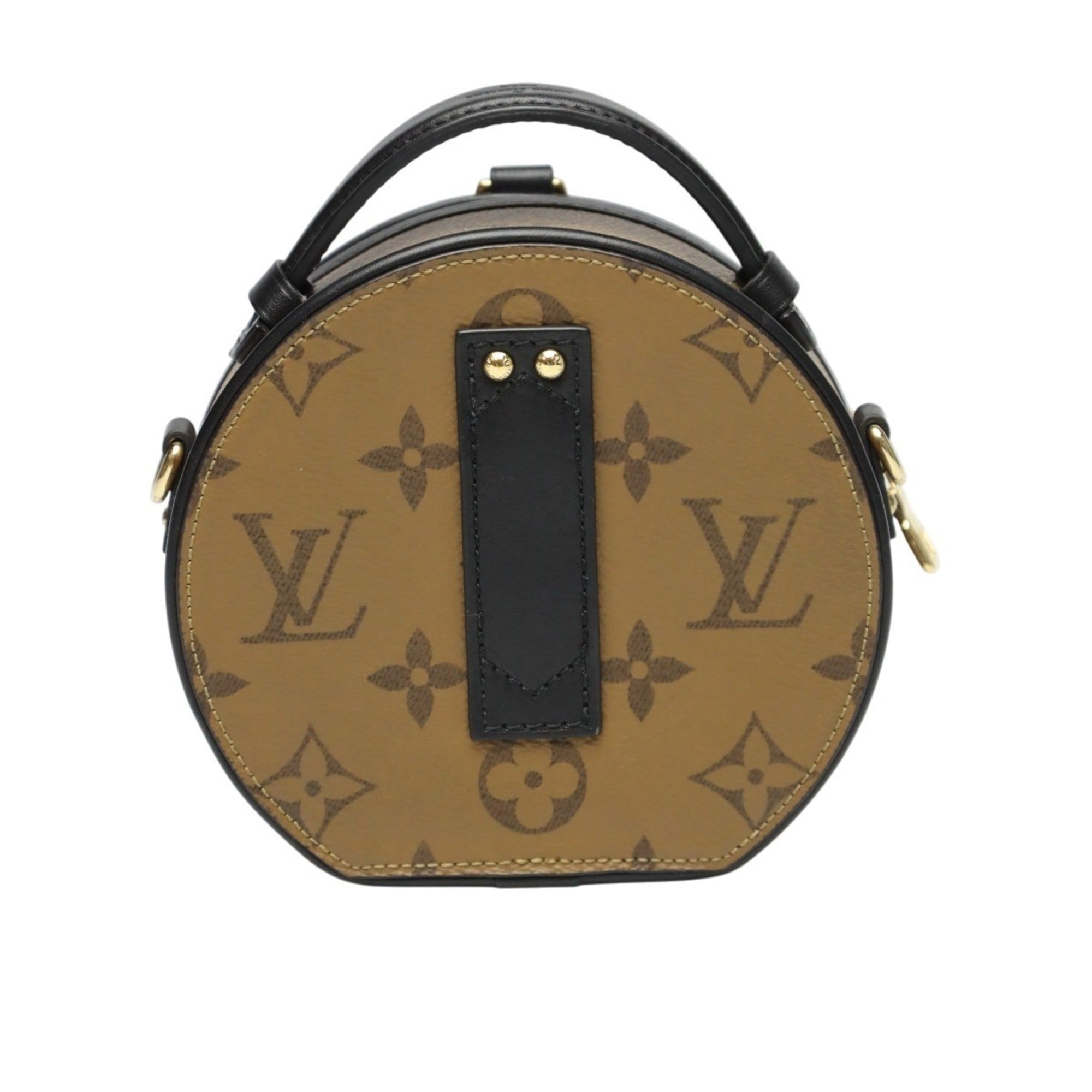 Louis Vuitton Brown Monogram Reverse Monogram Reverse Shoulder Bag
