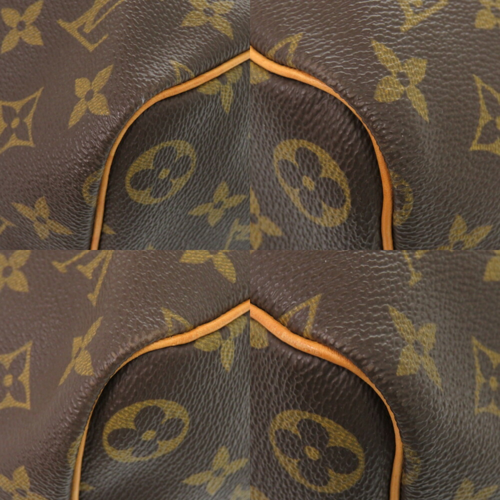 Louis Vuitton Brown Monogram Boston Bag