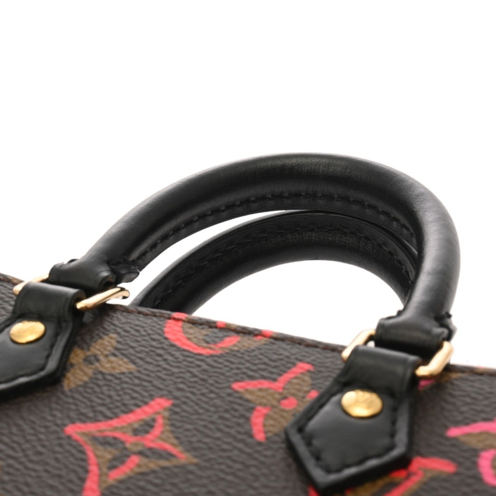 Louis Vuitton Brown Monogram Canvas Handbag