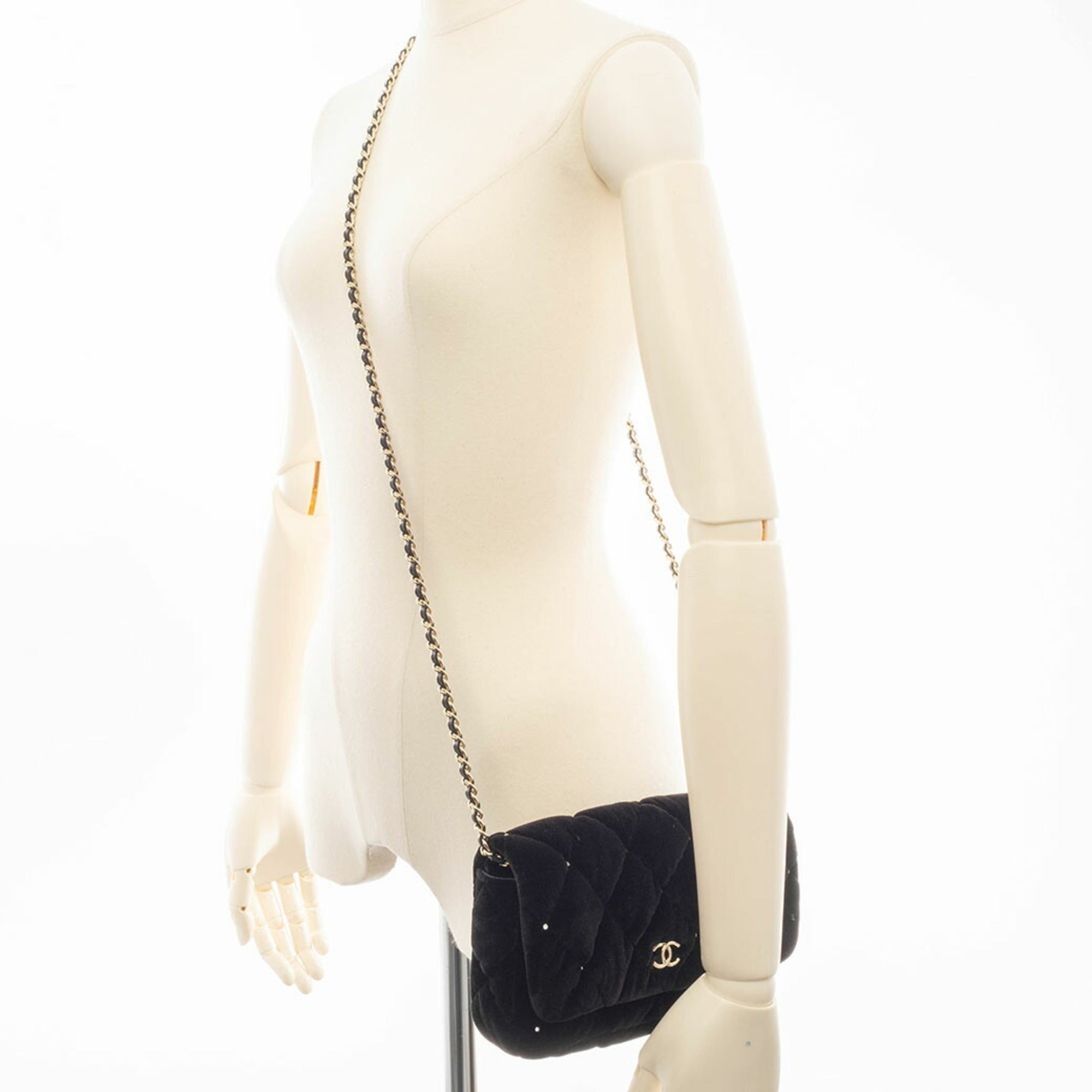 Chanel Matelasse Black Shoulder Bag