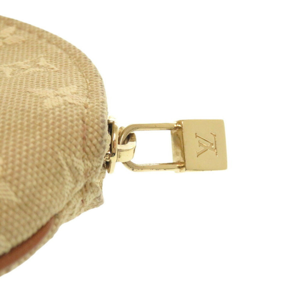 Louis Vuitton Beige Monogram Mini Coin Purse/Coin Case