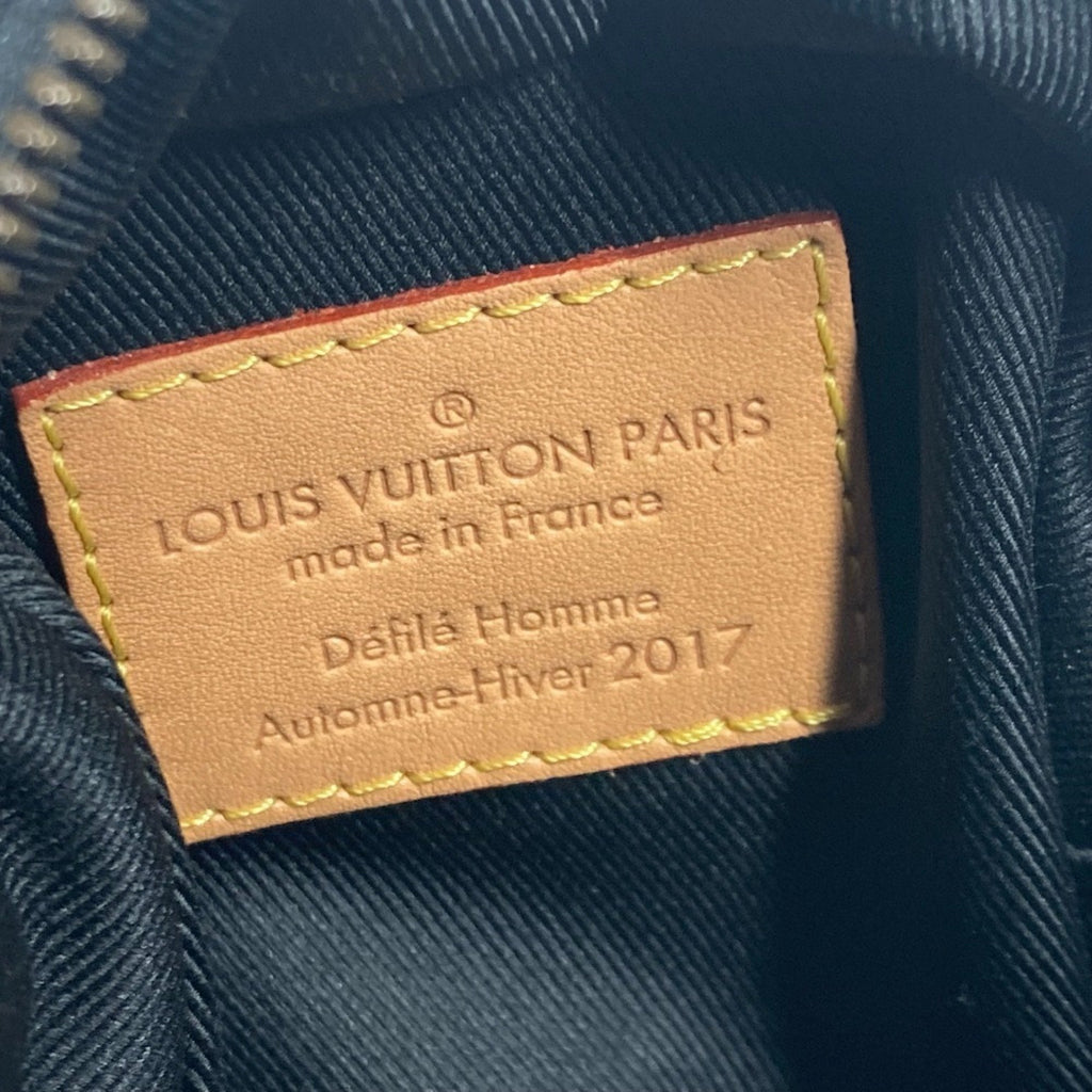 Louis Vuitton Camouflage Green Canvas Backpack