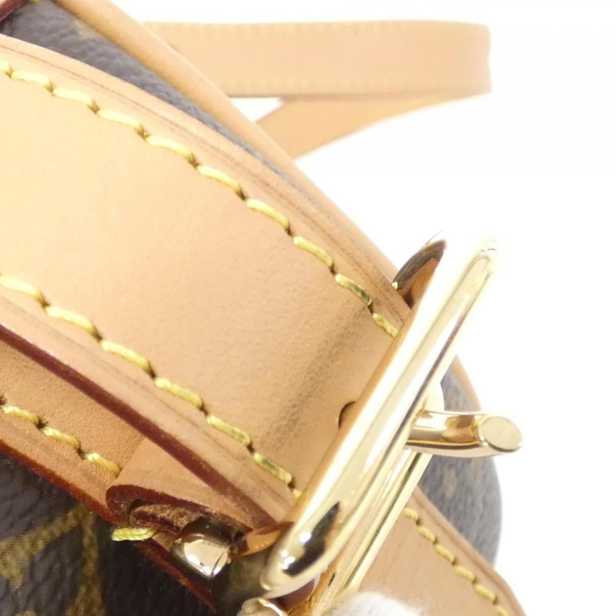 Louis Vuitton Marron Coated Canvas Shoulder Bag