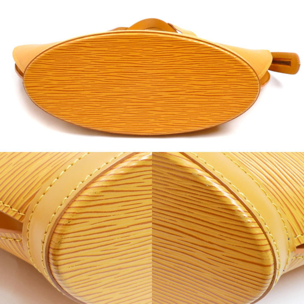 Louis Vuitton Yellow Epi Leather Handbag