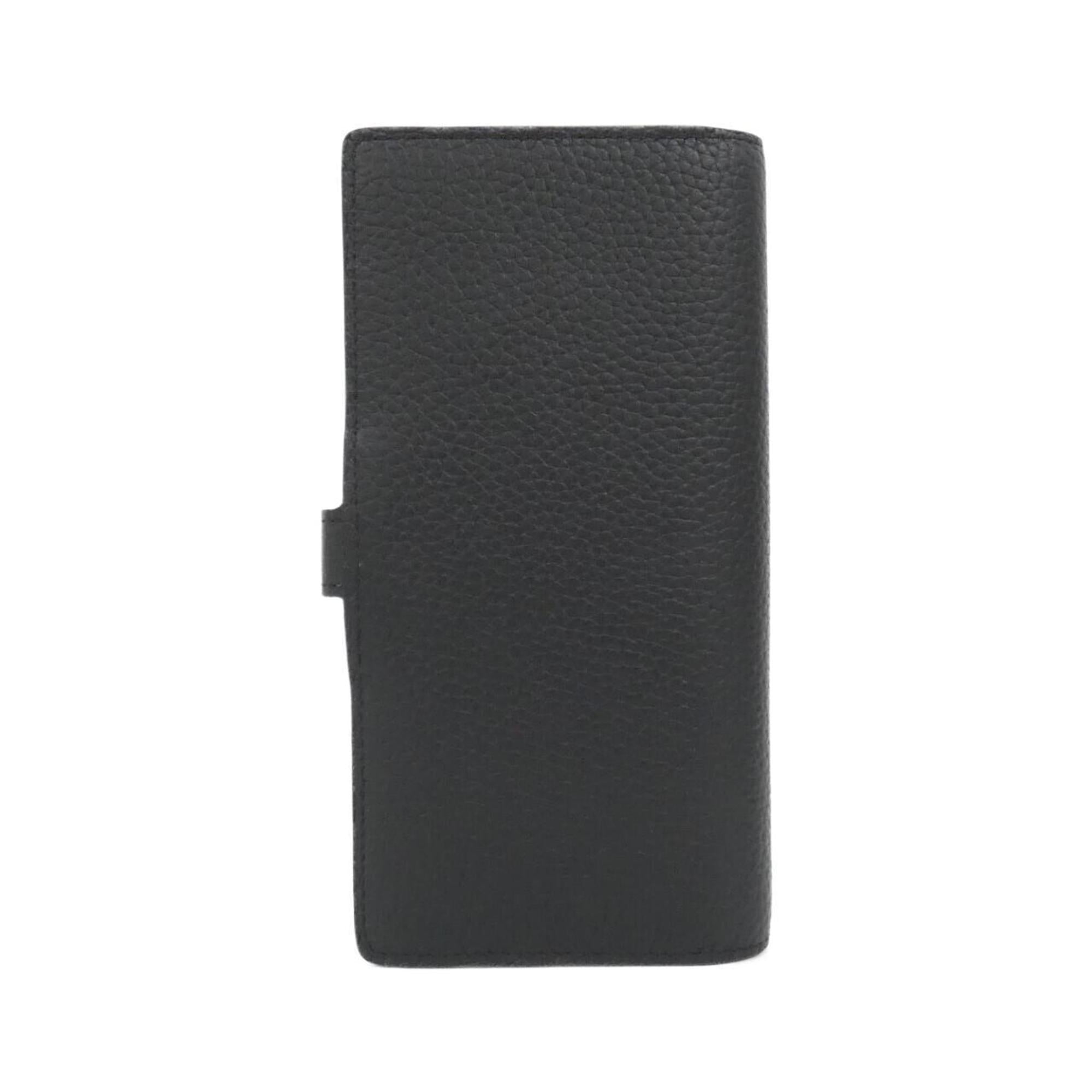 Louis Vuitton Taurillon Black Leather Long Wallet