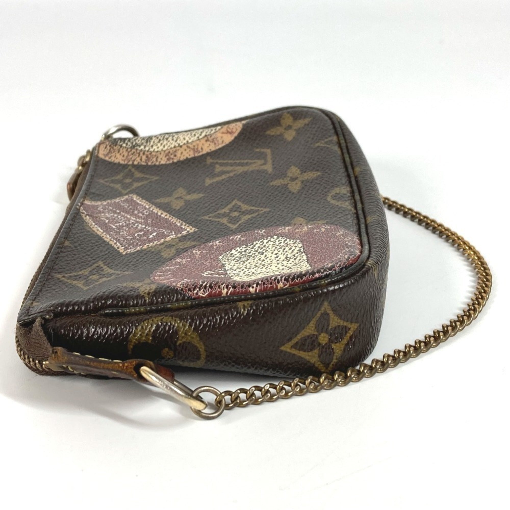 Louis Vuitton Brown Monogram Monogram Handbag Pochette Shoulder Bag