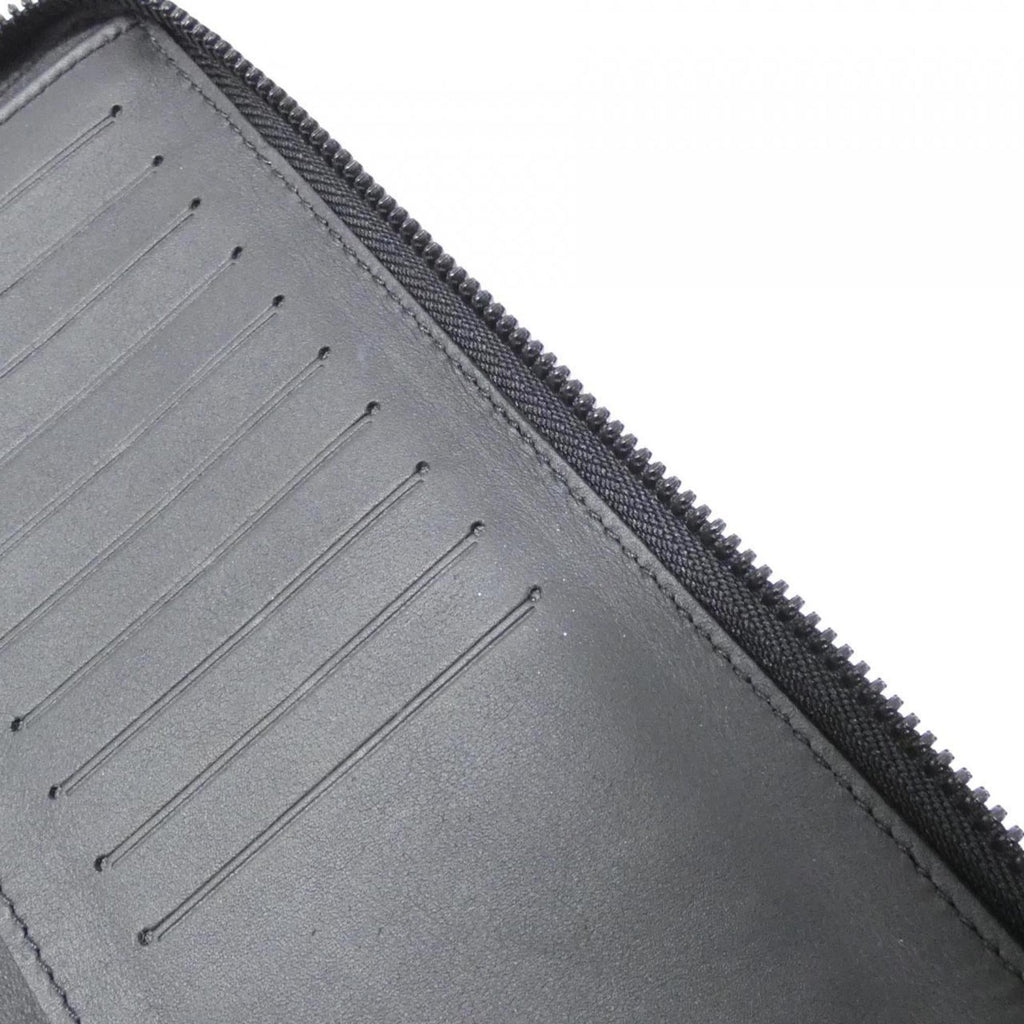 Louis Vuitton Black Leather Long Wallet