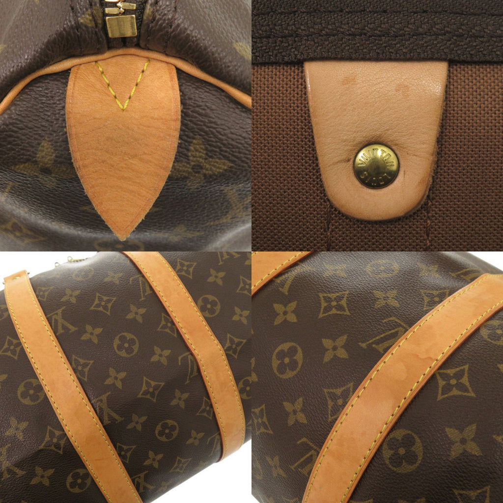 Louis Vuitton Brown Monogram Canvas Boston Bag