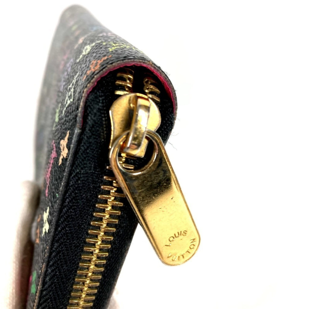 Louis Vuitton Monogram Multicolore Black Noir Monogram Multicolore Long Wallet