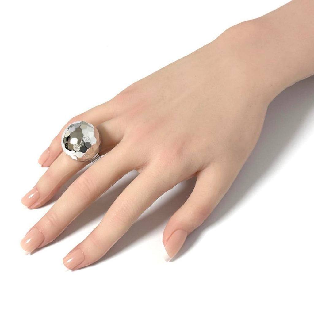 Chanel Silver Band Ring