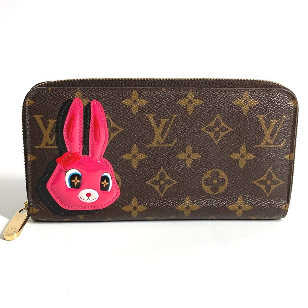 Louis Vuitton Brown Pink Monogram Long Wallet