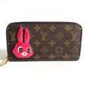 Louis Vuitton Brown Pink Monogram Long Wallet