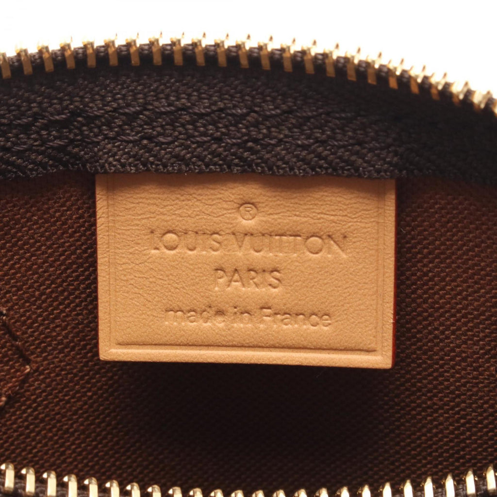 Louis Vuitton Brown Coated Canvas Pvc Monogram Leather Handbag