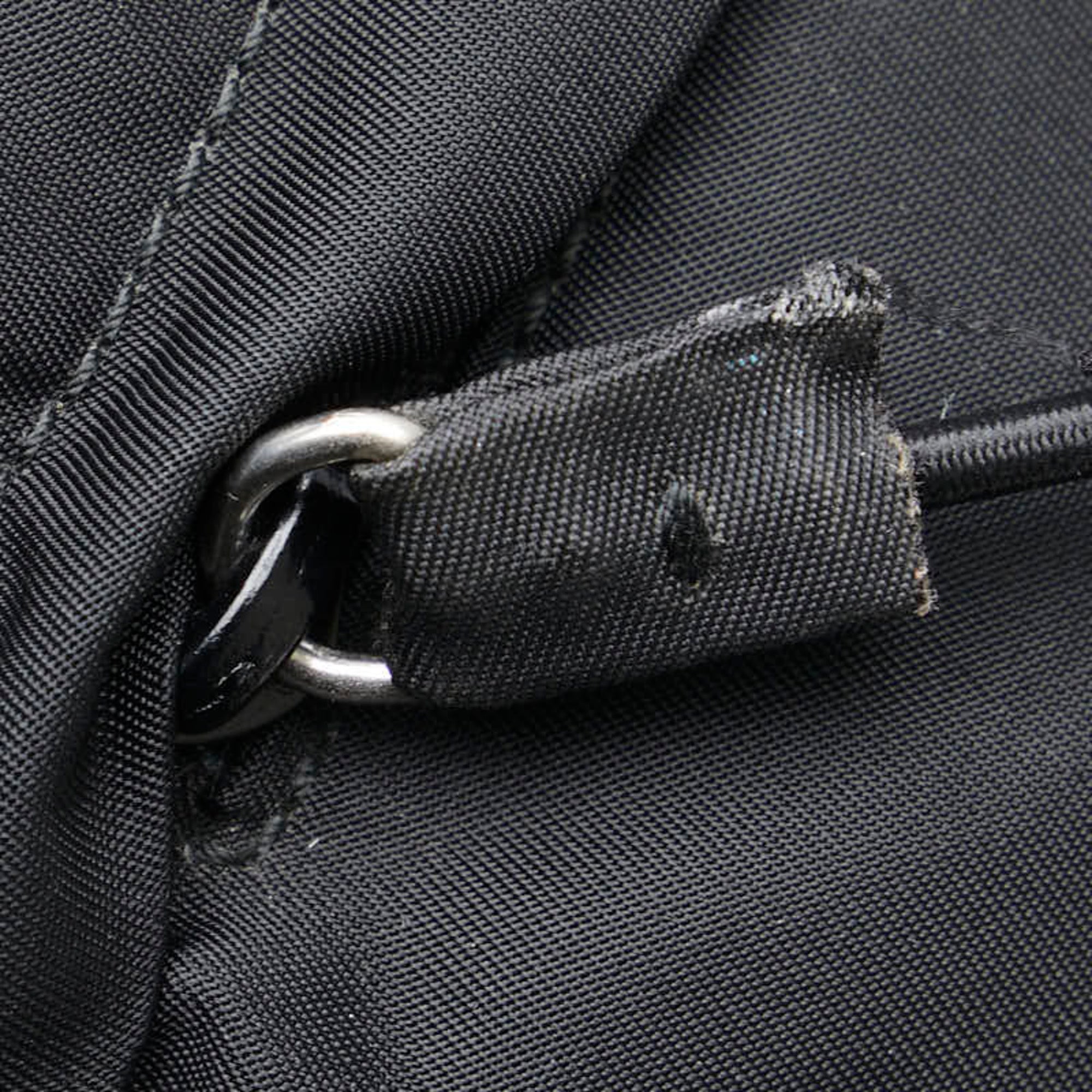 Prada Black Nylon Pouch