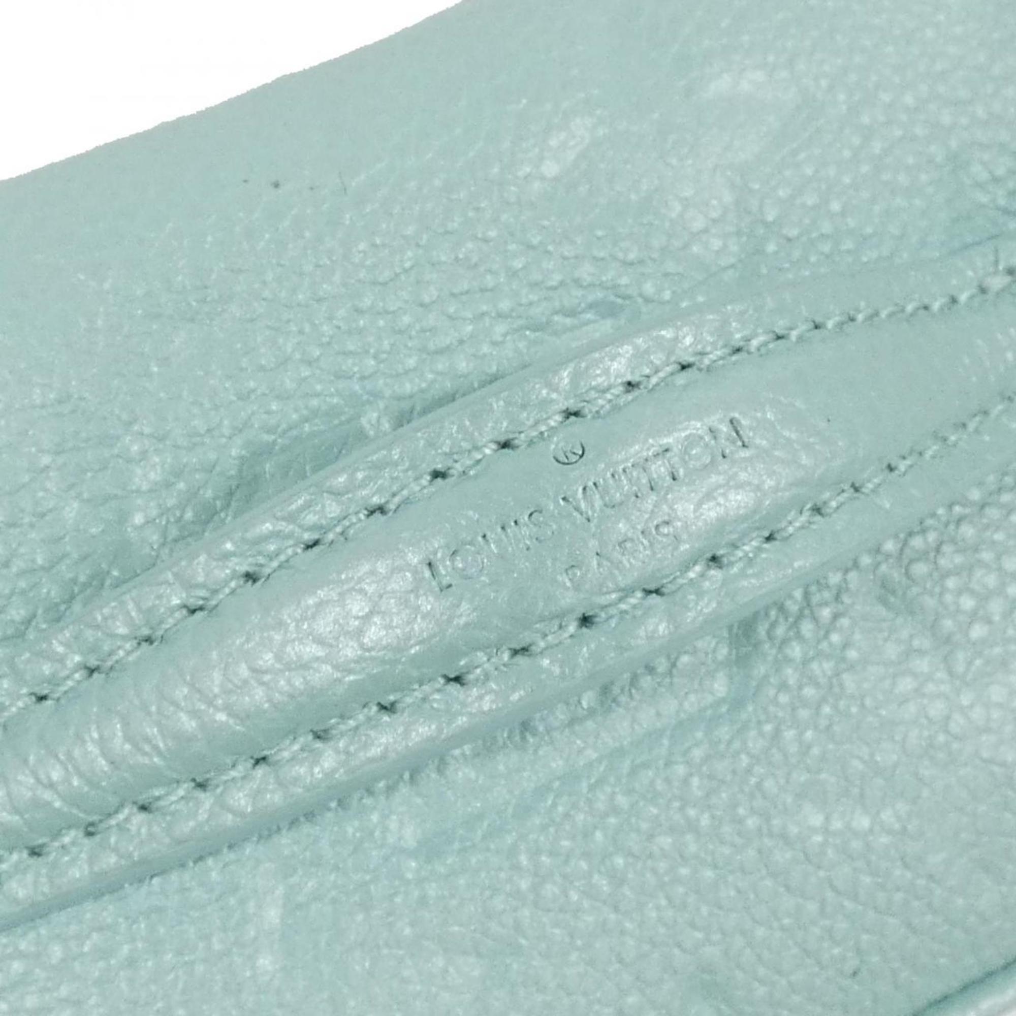 Louis Vuitton Blue Lagon Leather Pouch