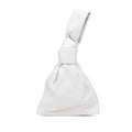 Bottega Veneta White Leather Handbag