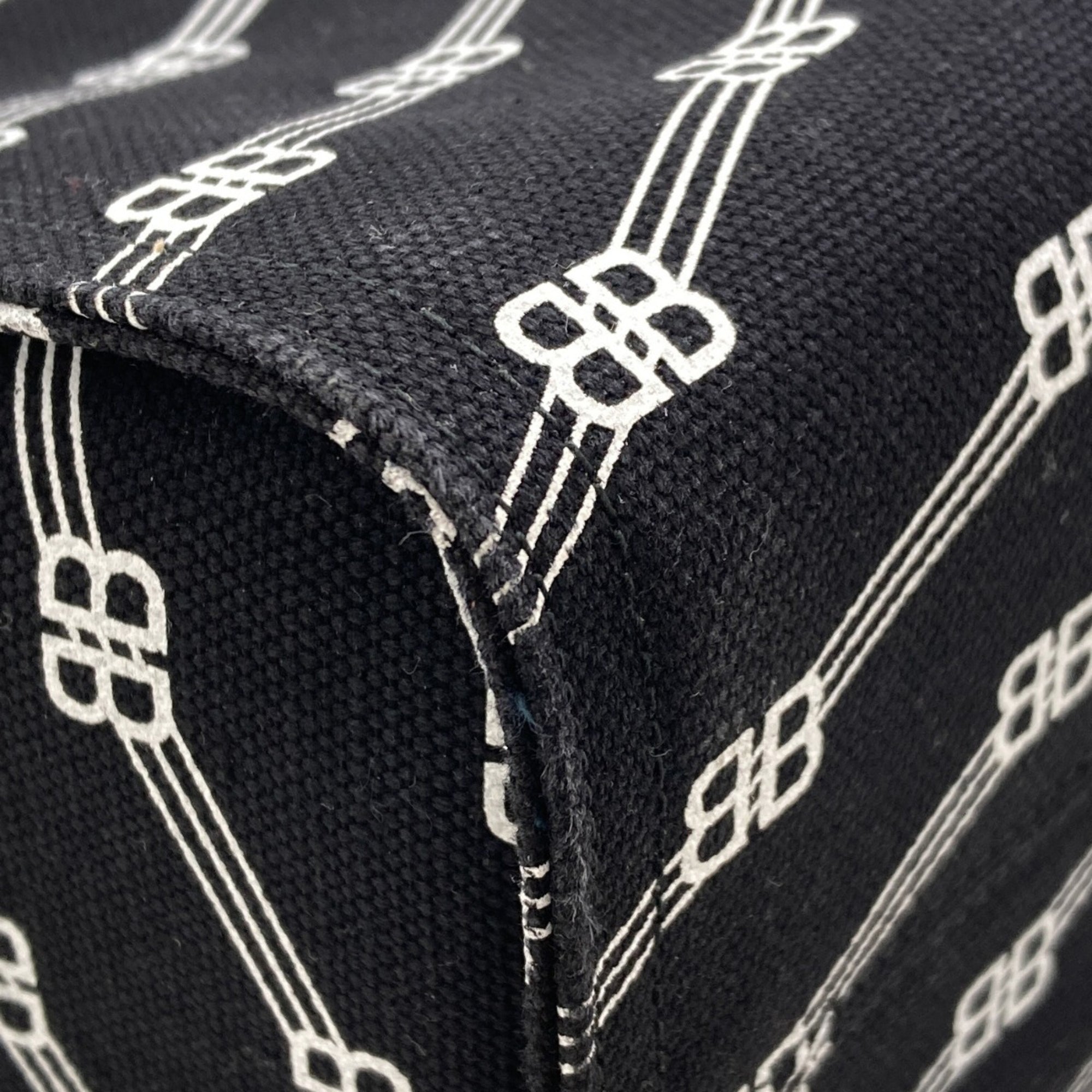 Balenciaga Black Canvas Tote