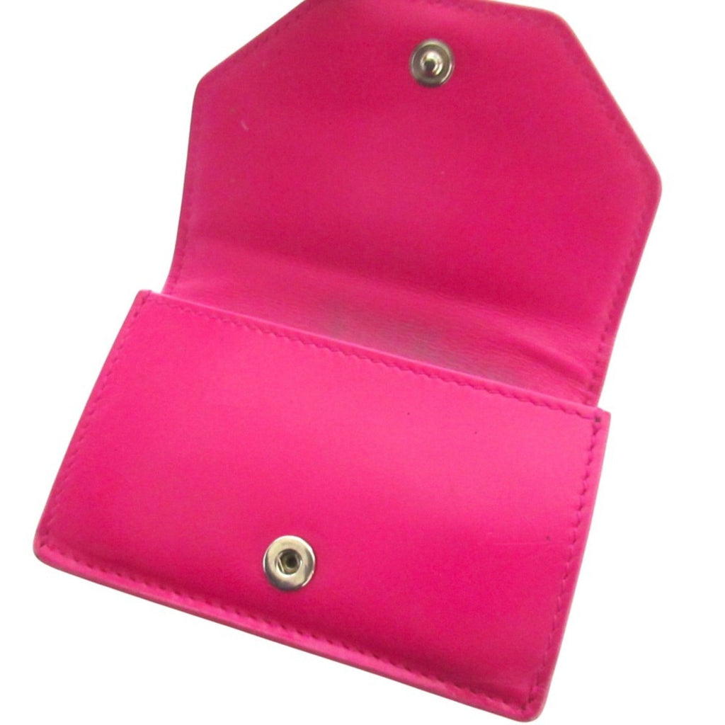 Balenciaga Pink Leather Wallet (Tri-Fold)