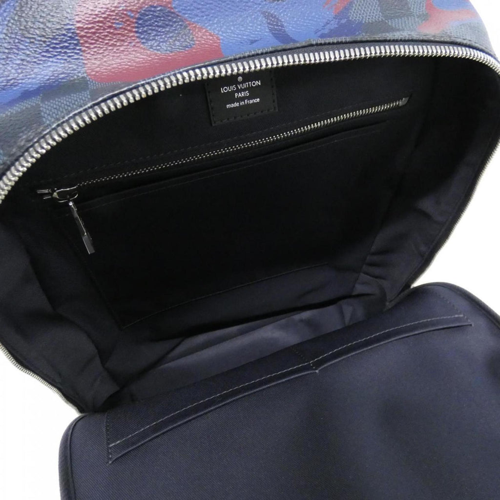 Louis Vuitton Bordeaux Coated Canvas Backpack