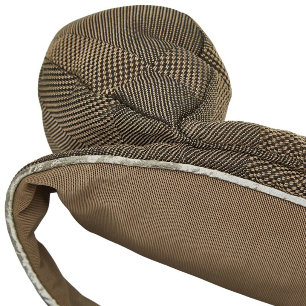 Louis Vuitton Beige Brown Canvas Leather Sling Bag