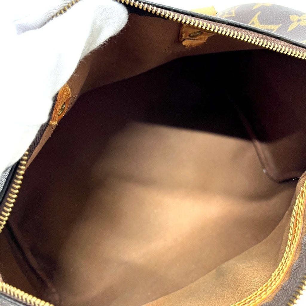 Louis Vuitton Brown Monogram Canvas Boston Bag Handbag