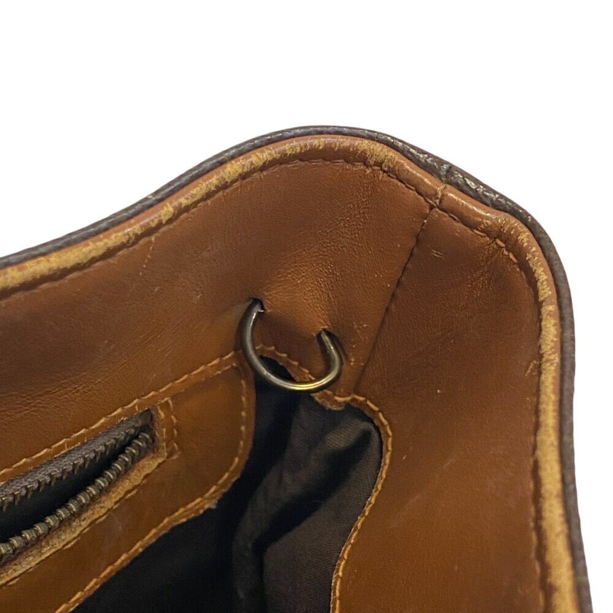 Louis Vuitton Brown Monogram Handbag Shoulder Bag Tote Bag
