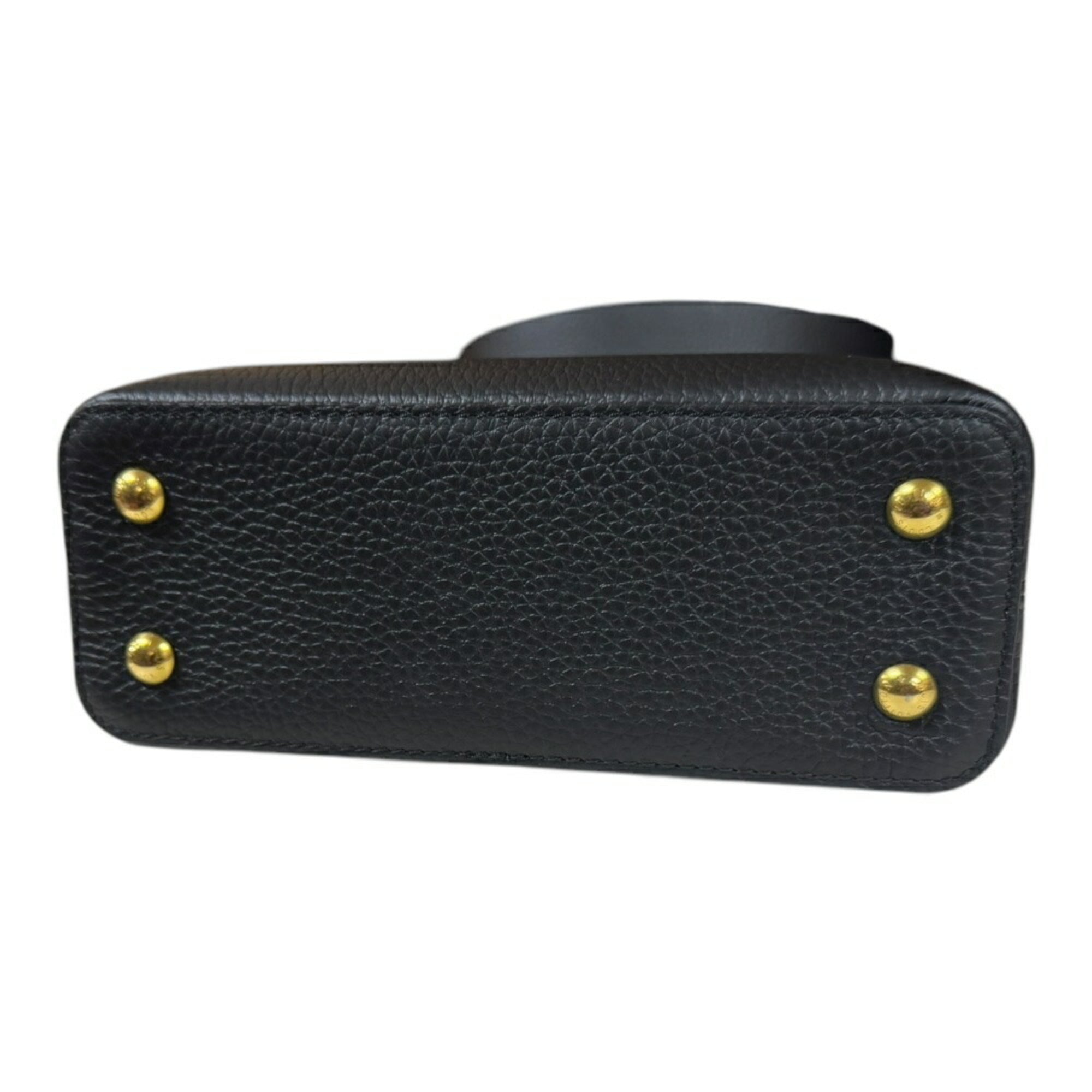 Louis Vuitton Black Noir Leather Shoulder Bag