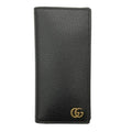 Gucci Black Leather Long Wallet (Bi-Fold) (Pre-Owned)