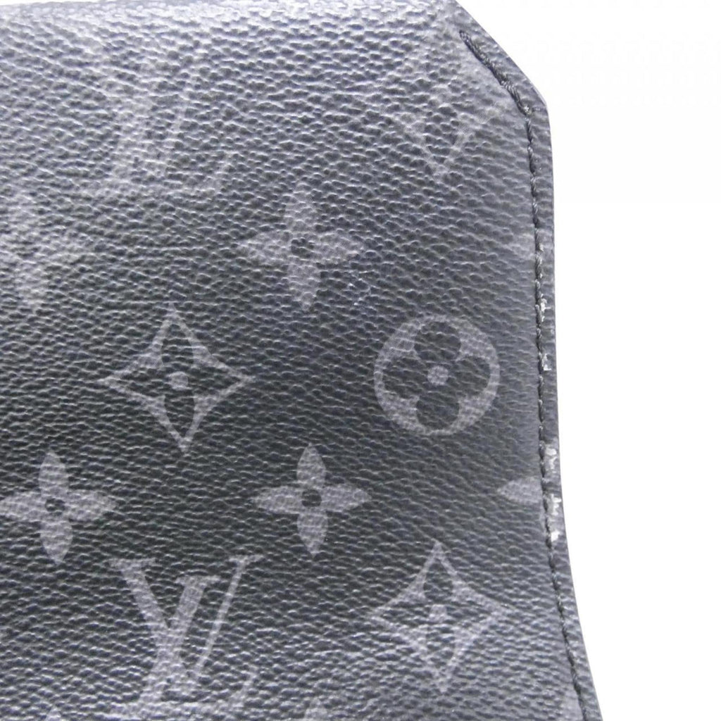 Louis Vuitton Black Coated Canvas Shoulder Bag