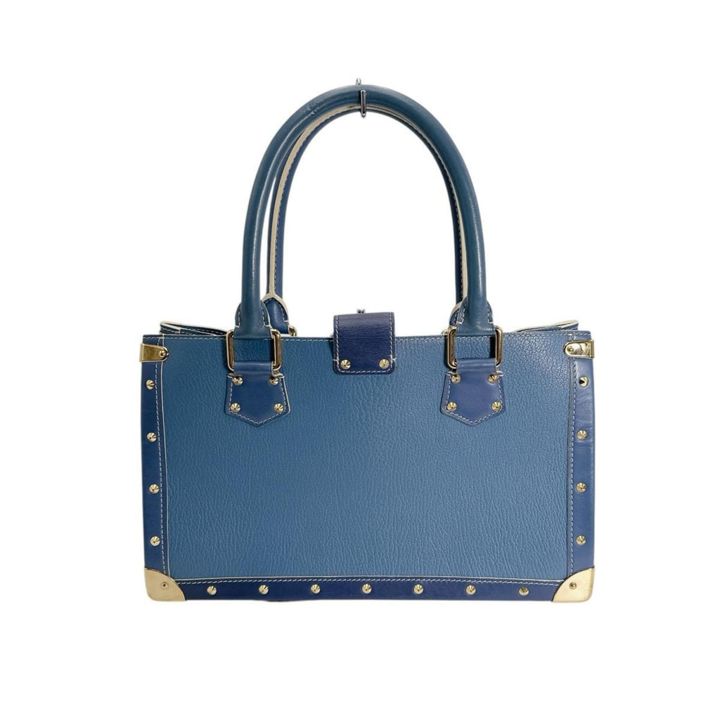 Louis Vuitton Blue Leather Handbag