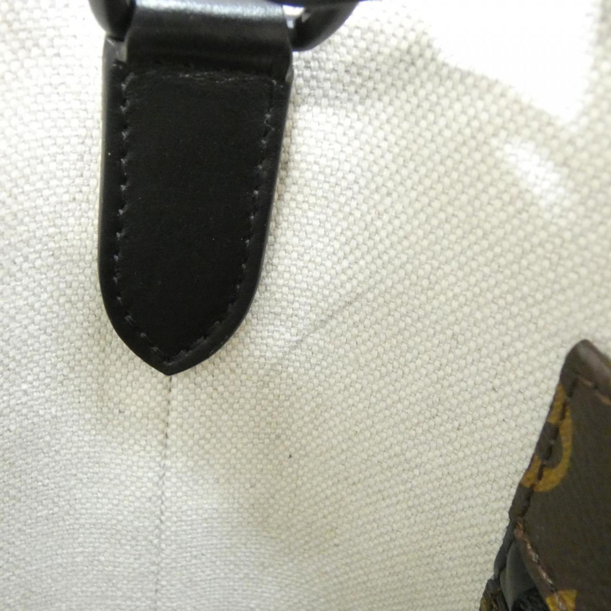 Louis Vuitton Marron Coated Canvas Handbag Pouch