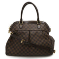 Louis Vuitton Brown Pvc Handbag Shoulder Bag