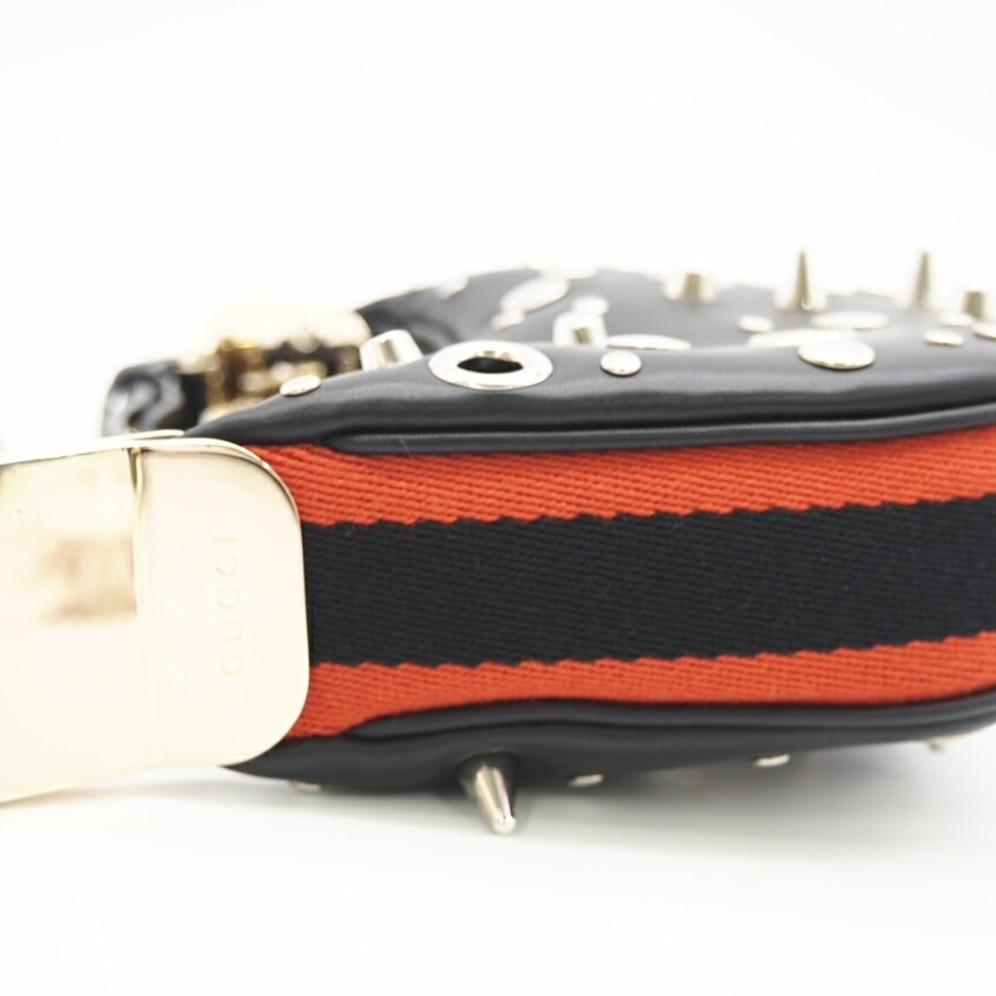 Gucci Black Leather Shoulder Bag (Pre-Owned)