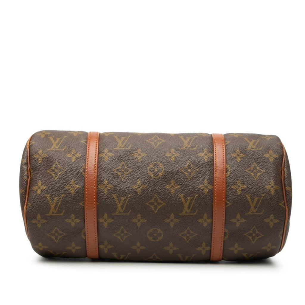 Louis Vuitton Brown Pvc Leather Pouch Shoulder Bag