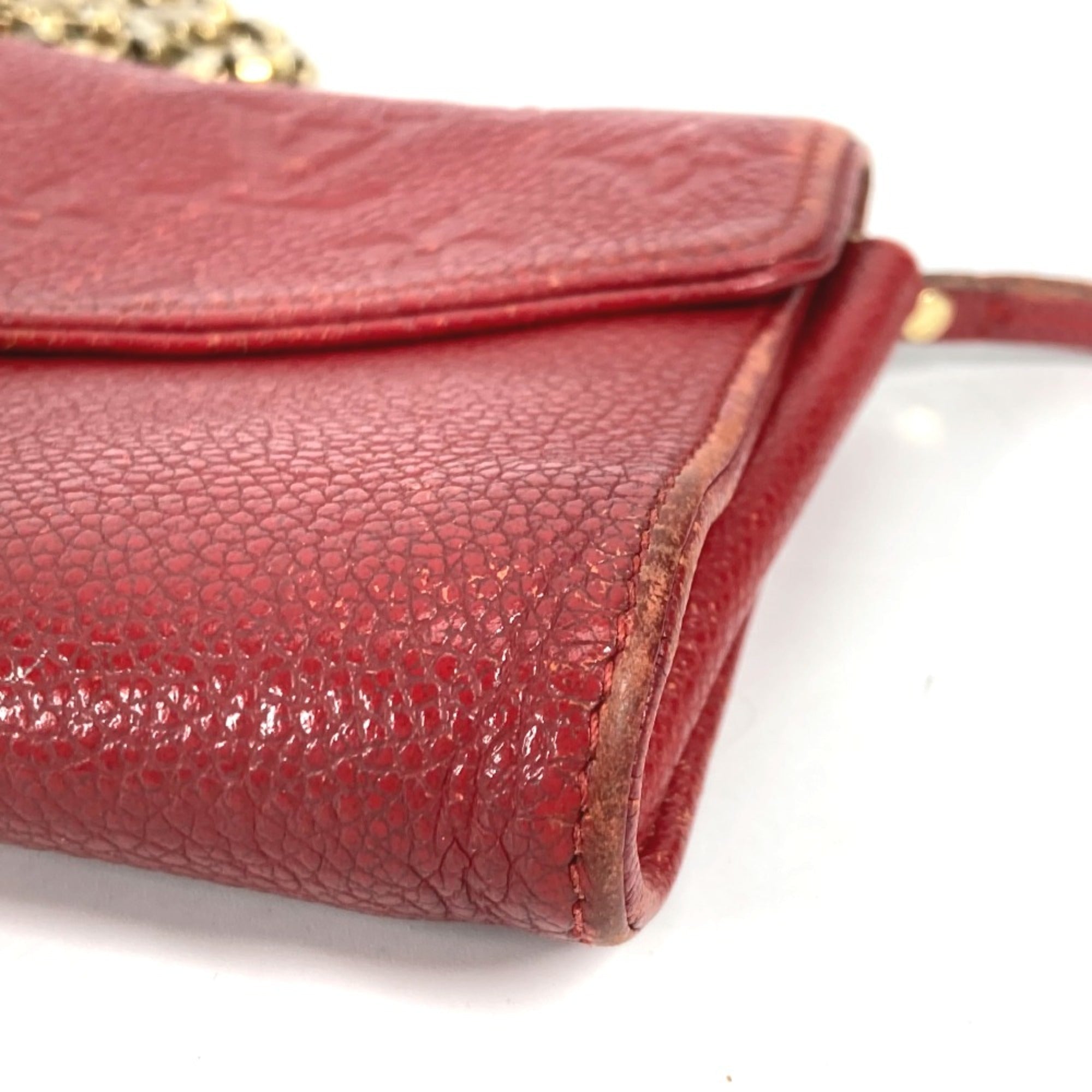Louis Vuitton Red Other Long Wallet