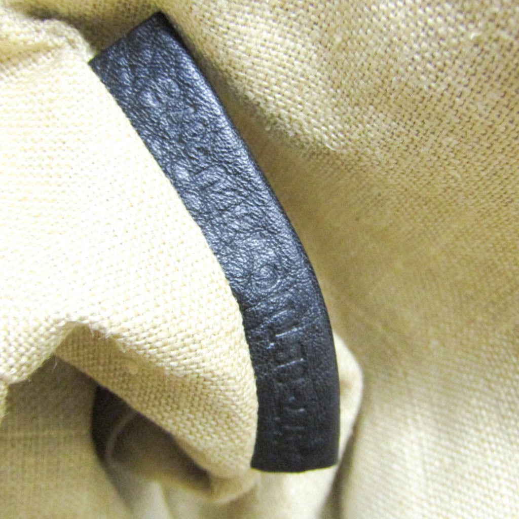 Fendi Selleria Black Leather Messenger Bag Shoulder Bag