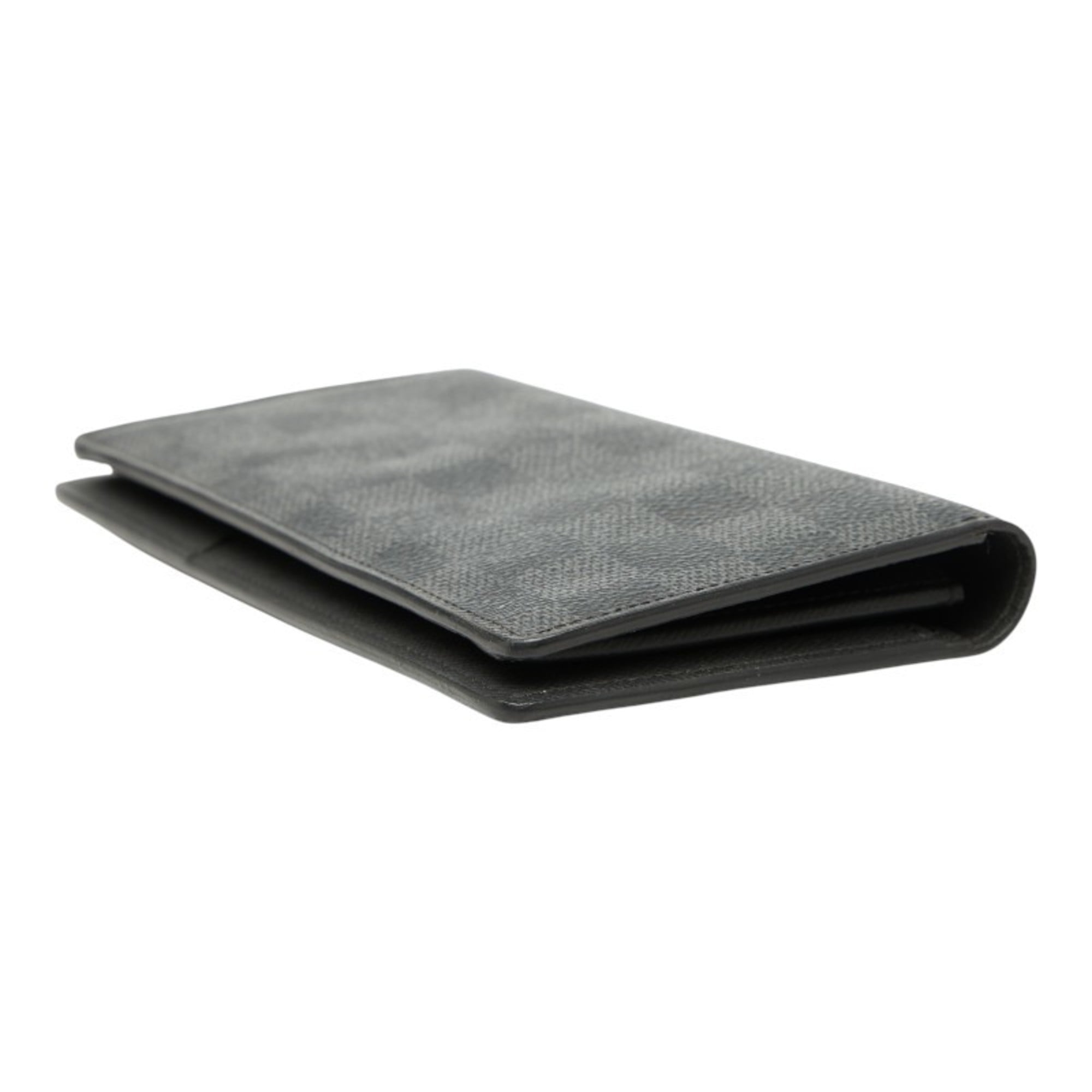 Louis Vuitton Damier Graphite Black Gray Damier Graphite Long Wallet