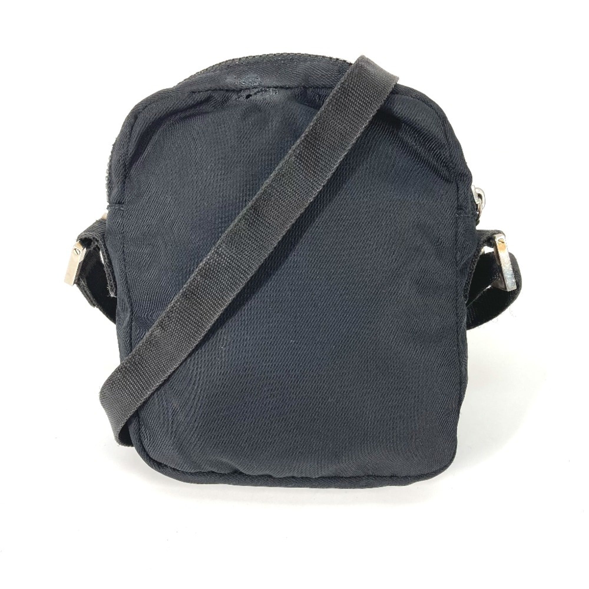 Fendi Black Cloth Shoulder Bag