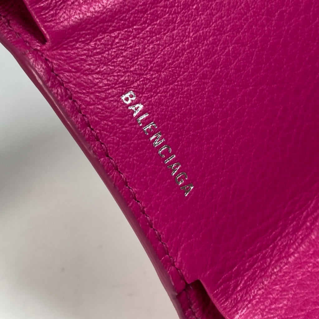 Balenciaga Pink Leather Wallet (Tri-Fold)