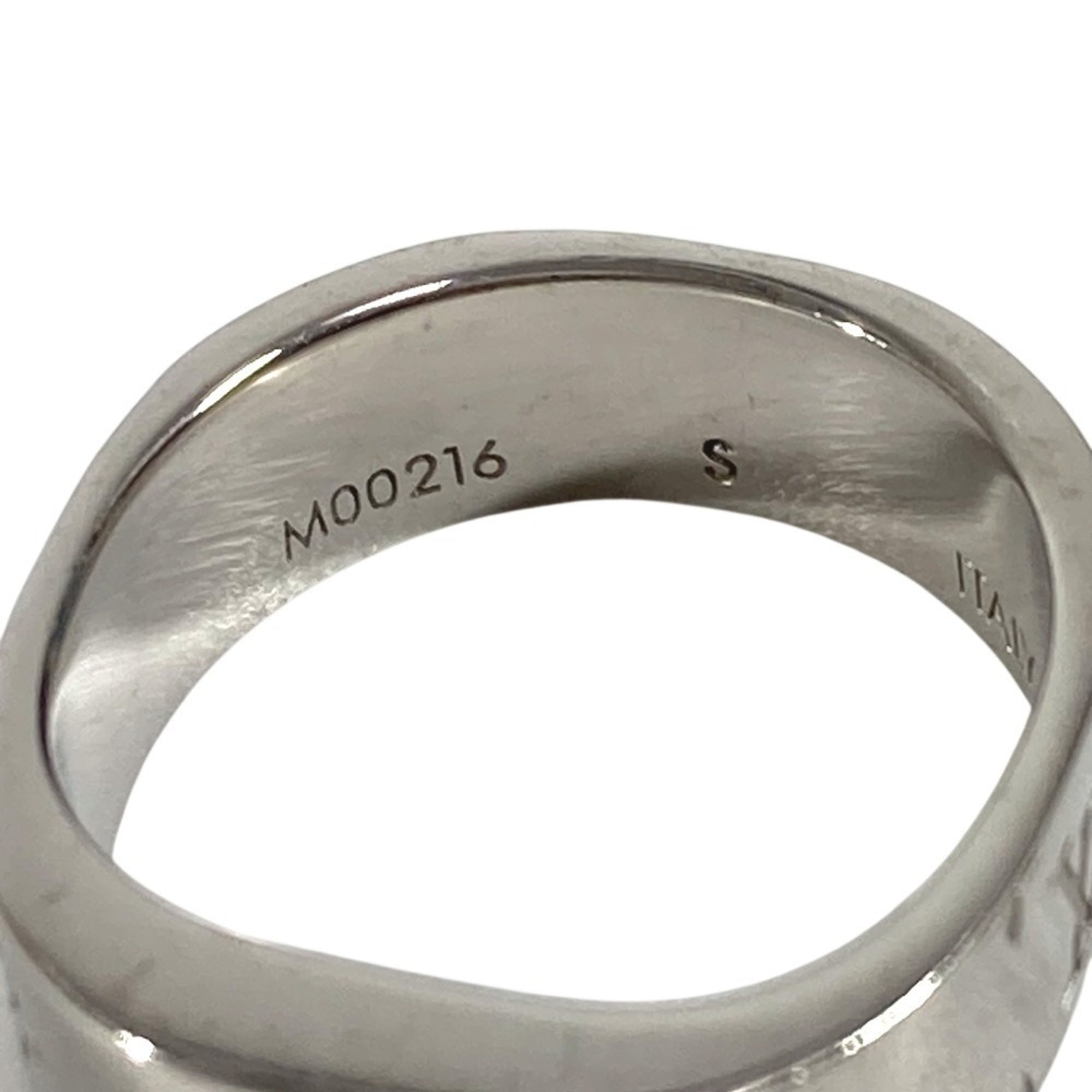 Louis Vuitton Gold Silver Metal Band Ring