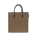 Louis Vuitton Brown Coated Canvas Handbag