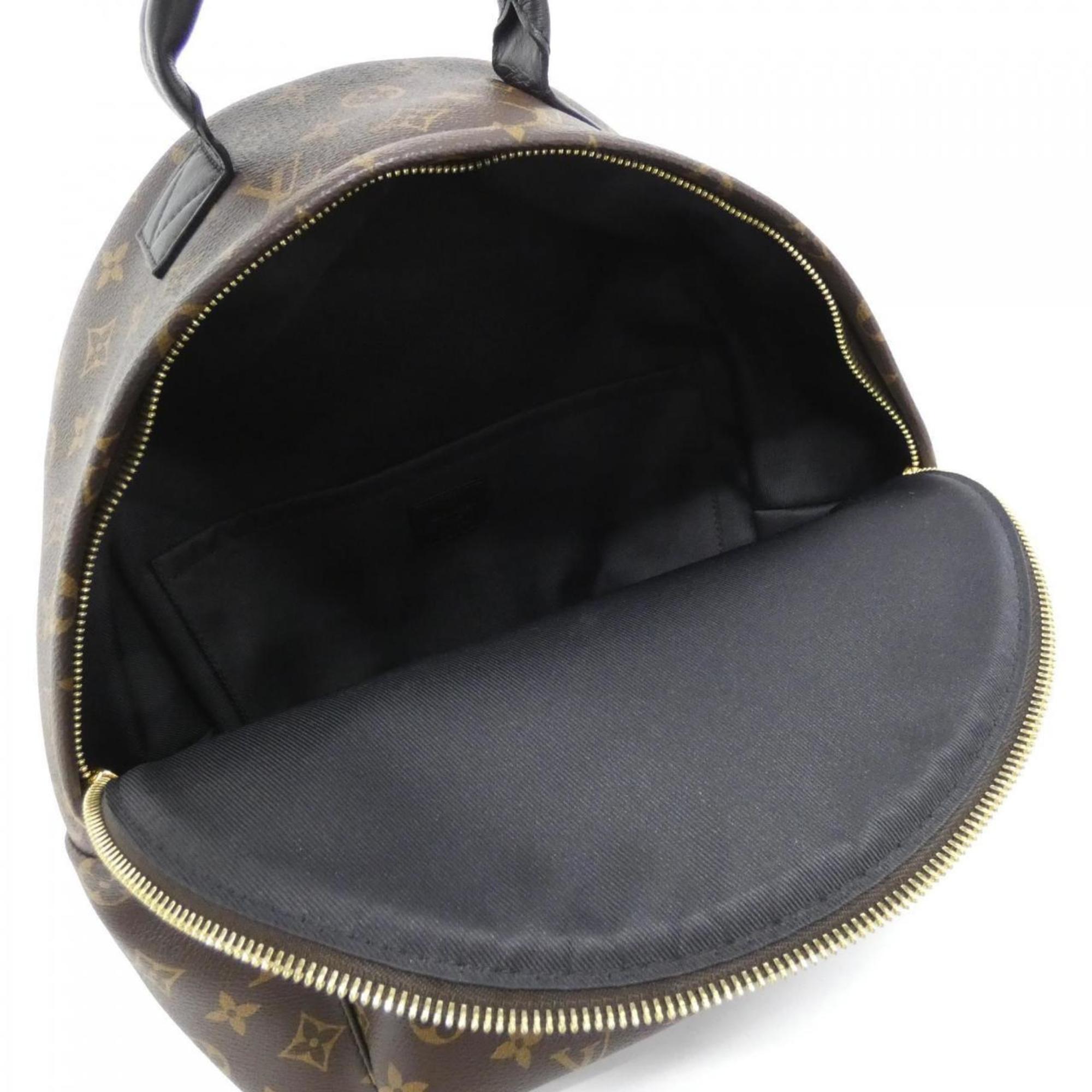 Louis Vuitton Monogram Marron Coated Canvas Backpack