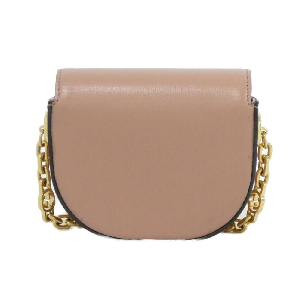 Gucci Dusty Pink Leather Shoulder Bag (Pre-Owned)