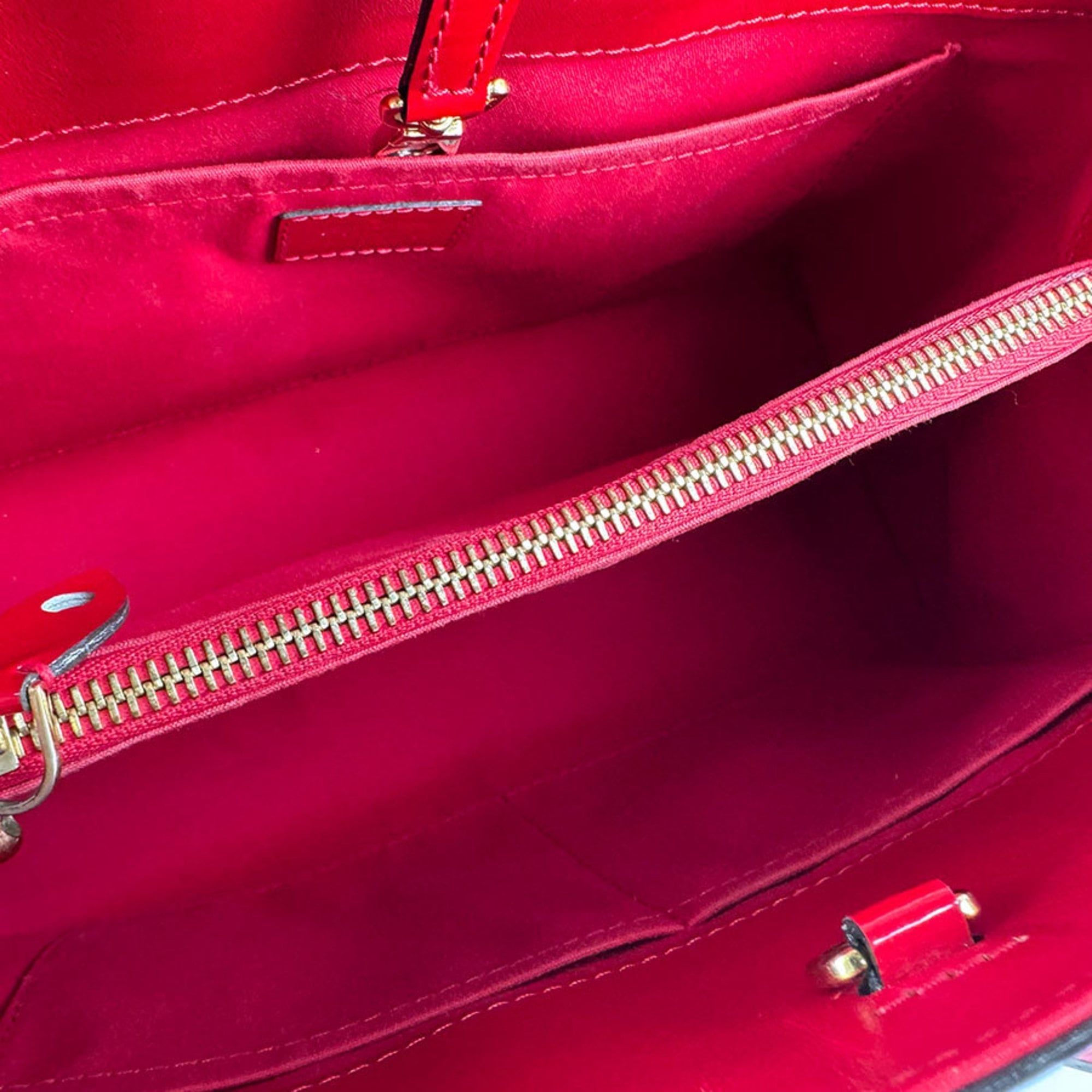 Louis Vuitton Cerise Monogram Vernis Handbag Shoulder Bag