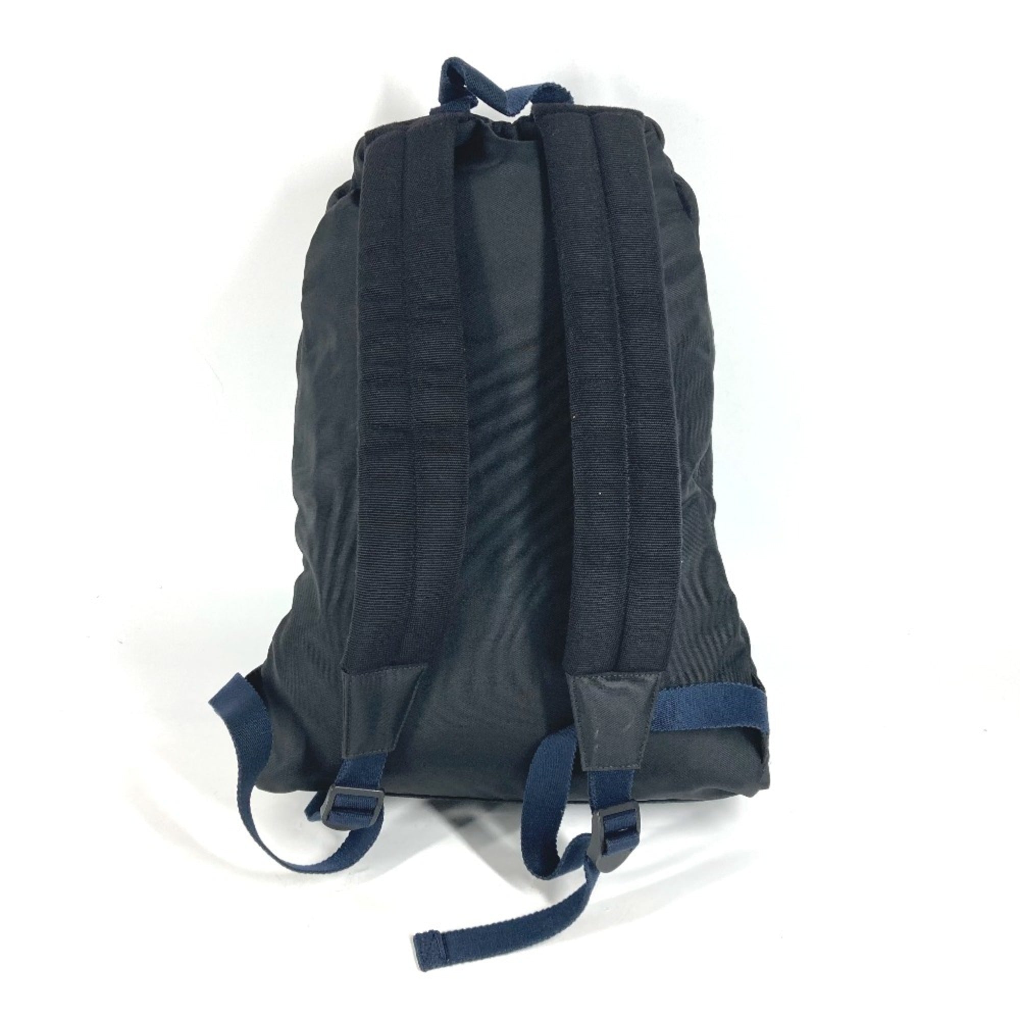 Balenciaga Black Cloth Backpack